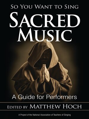 cover image of So You Want to Sing Sacred Music